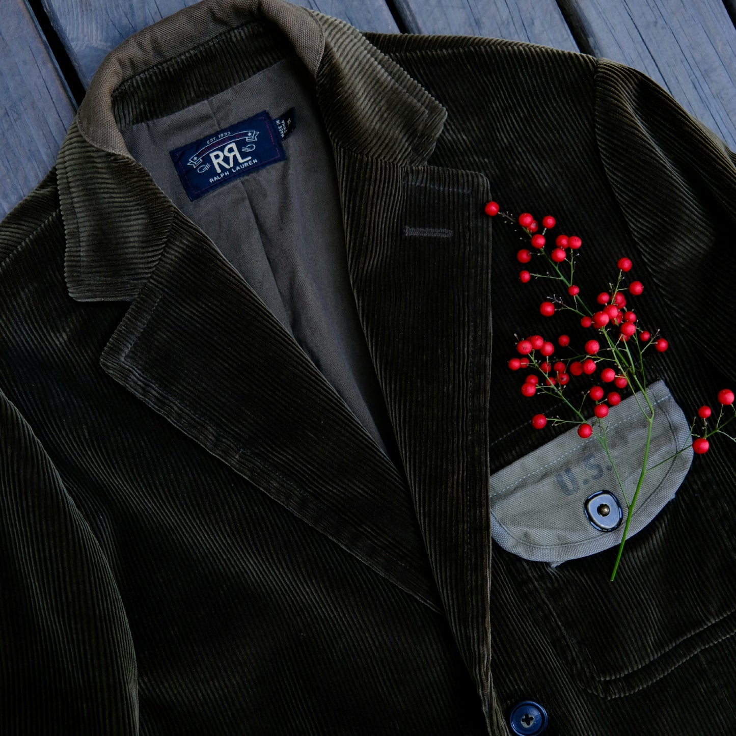 RRL Remake Boro Corduroy Blazer