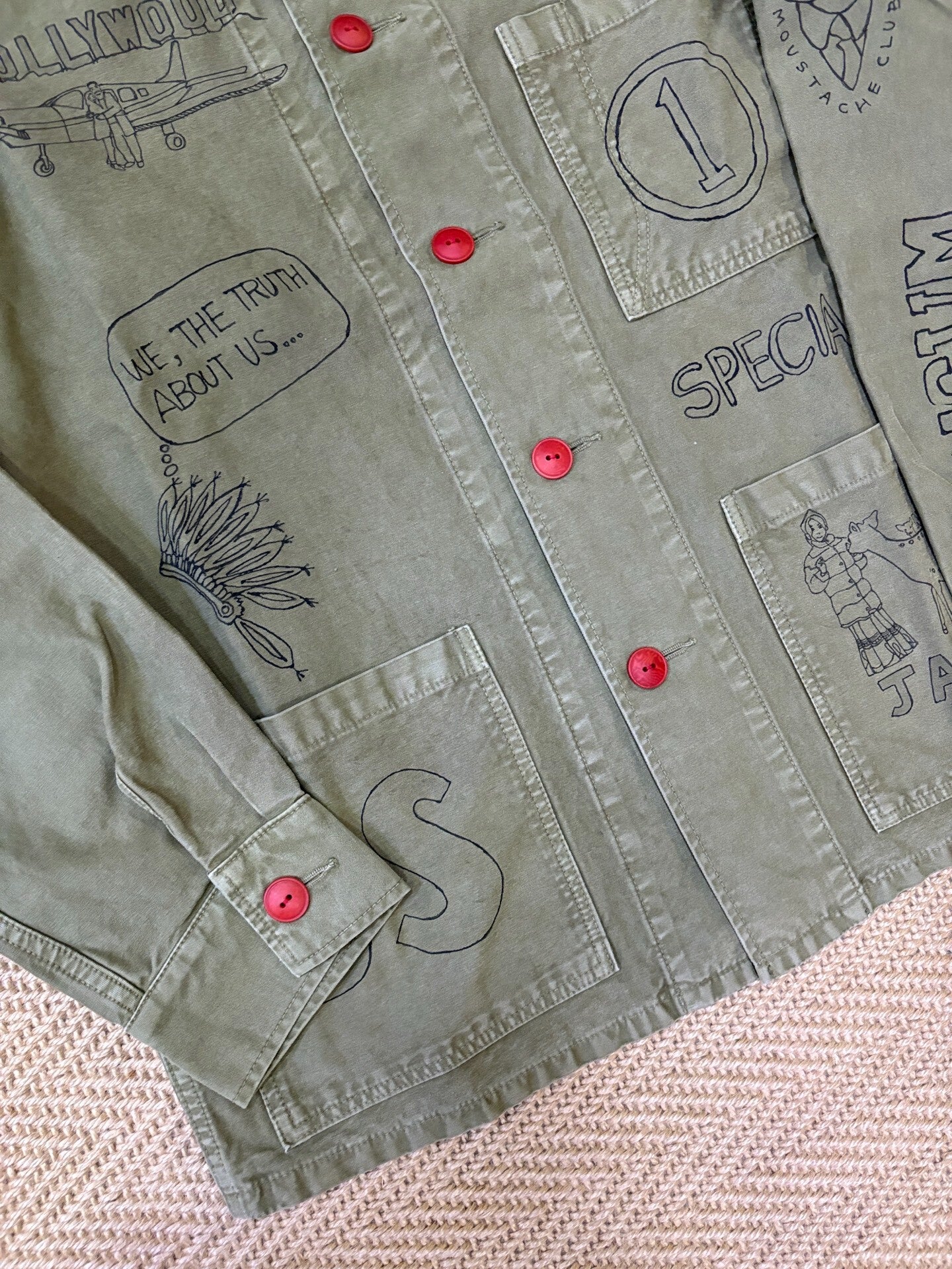 Visvim Travail Coverall Sketches FIL Limited