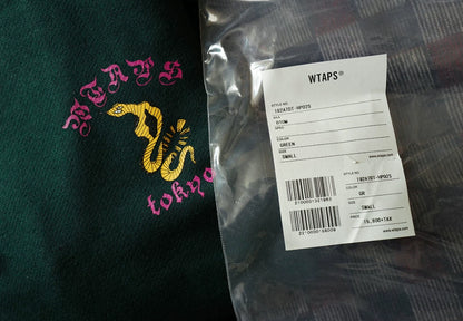 WTAPS 19AW DTOM Snake Pattern Hoodie