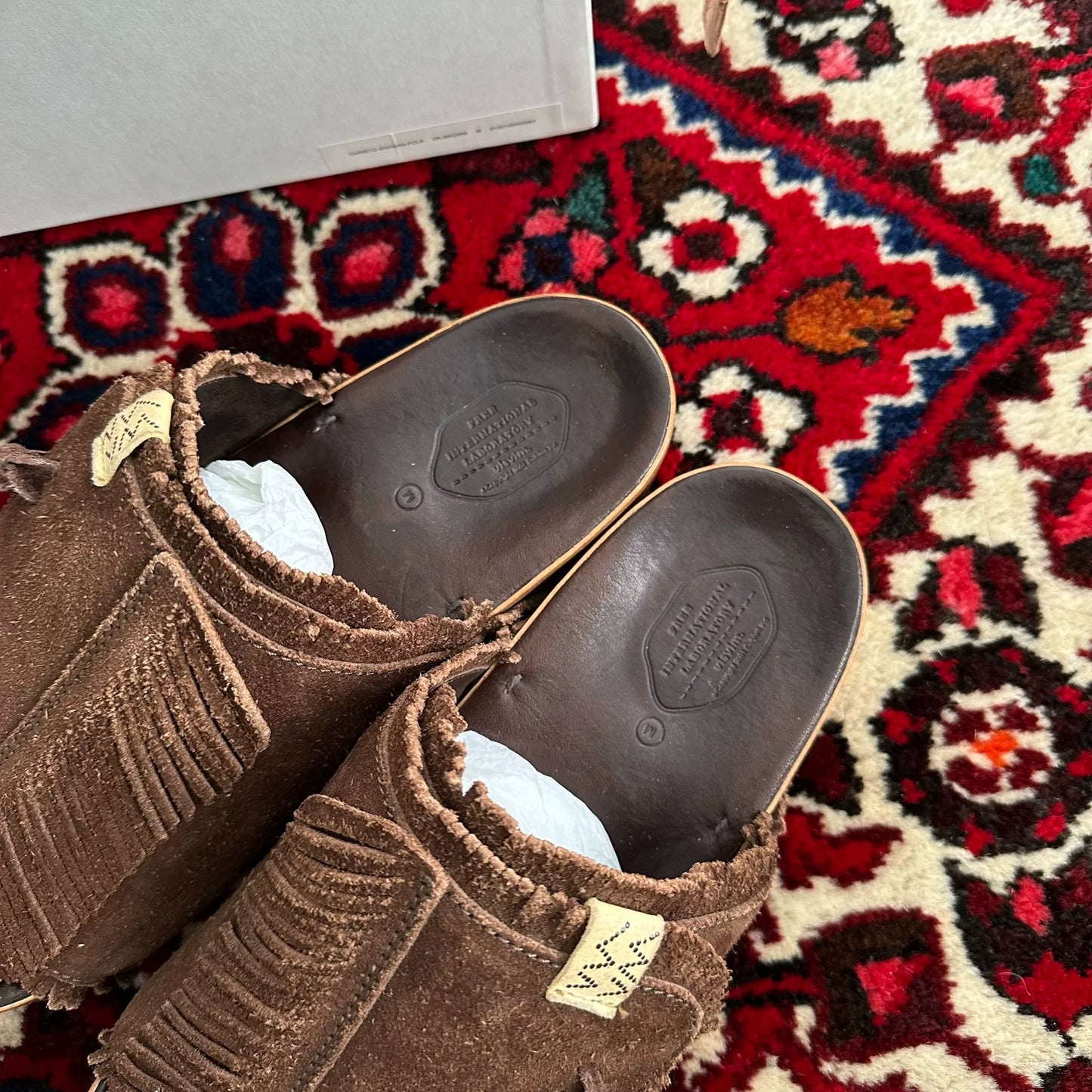 visvim shaman-folk sandals size M