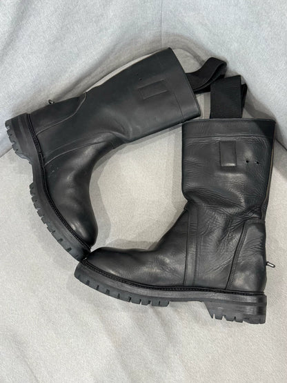 Rick Owens Platform Iron Ring Boots Size 40