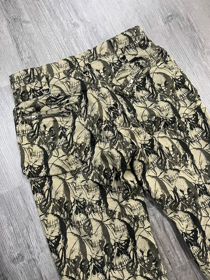 nude camouflage cargo pants