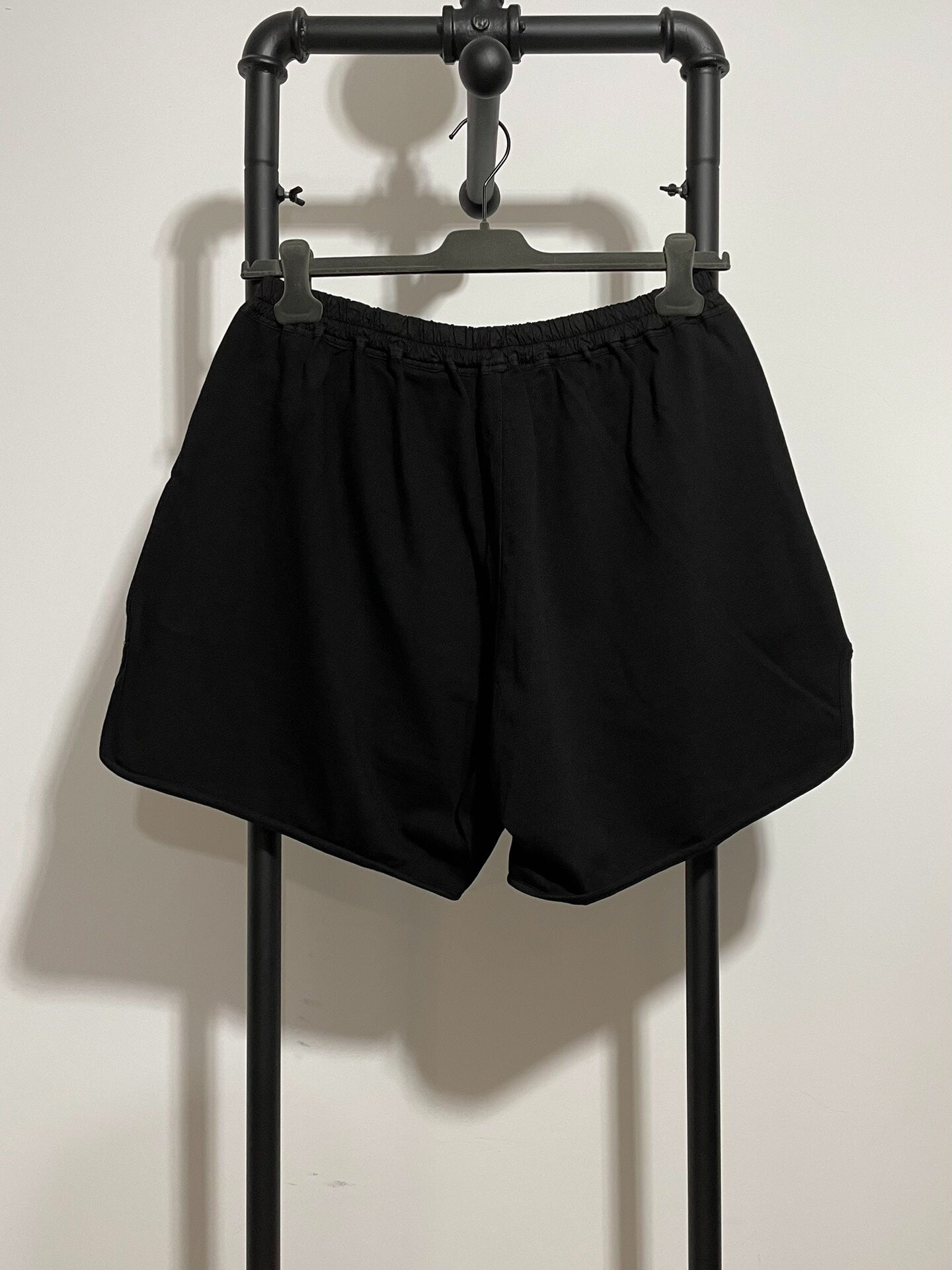 rick owens black shorts in  condition