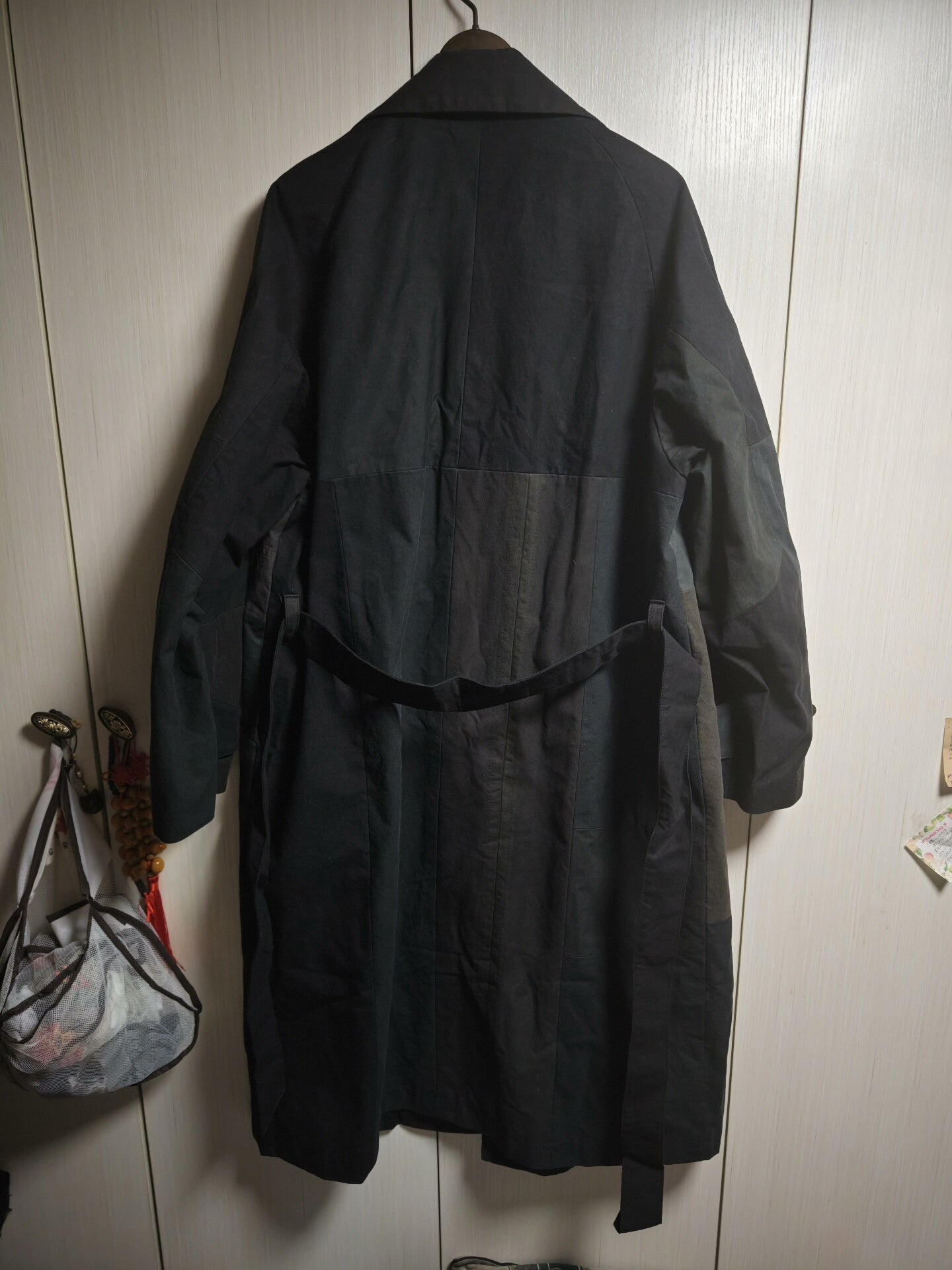 long black coat from maison special