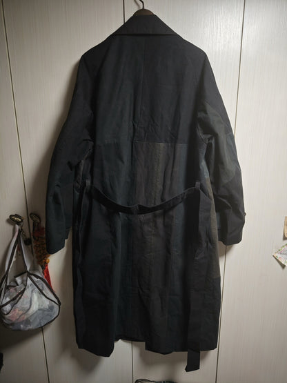 long black coat from maison special