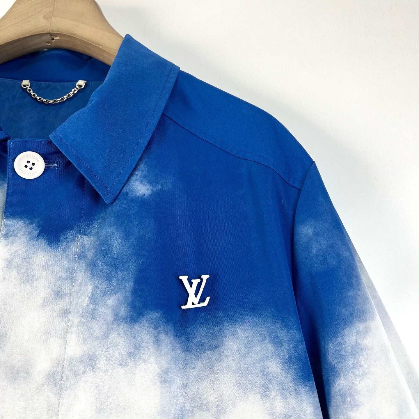 Louis Vuitton Logo Windbreaker Coat