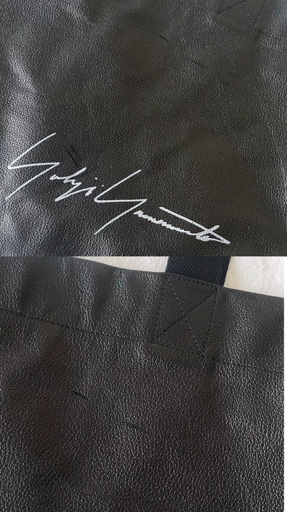 Yohji Yamamoto Leather Tote Bag Sale