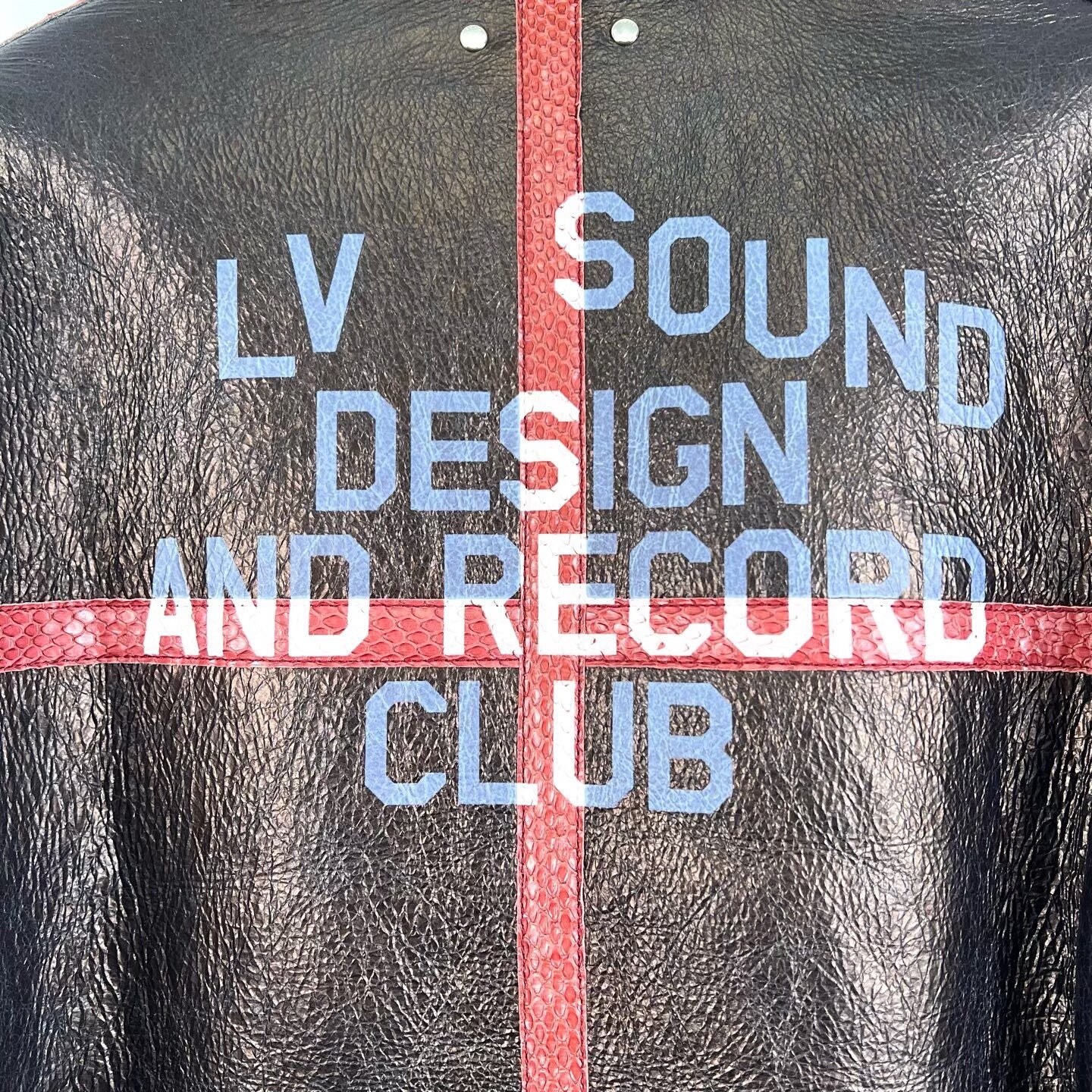 Louis Vuitton Runway Black Red Jacket