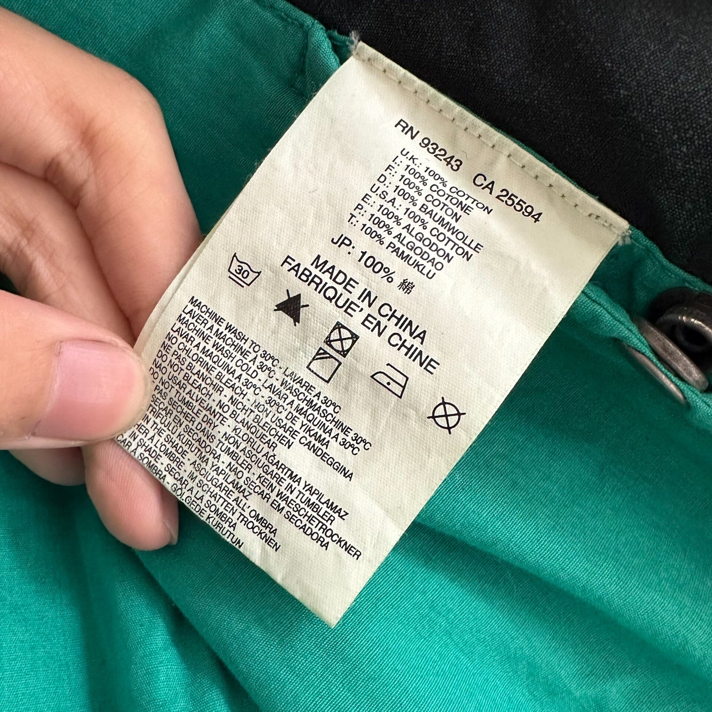 diesel vintage detachable zip jacket