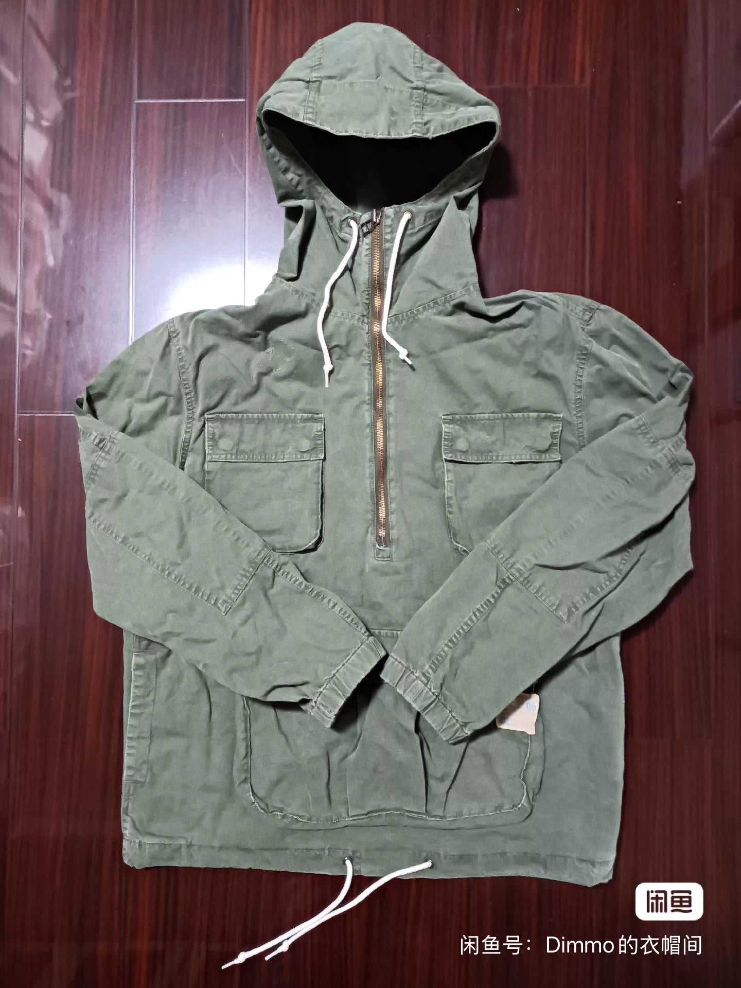 MADNESS 19AW Half-Zip Anorak Parka