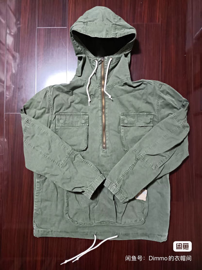 MADNESS 19AW Half-Zip Anorak Parka