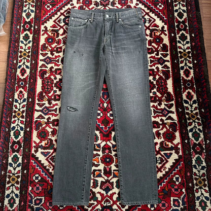 Black Denim Jeans from Visvim and Levis