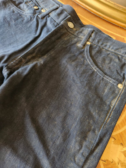 VISVIM Social Sculpture Raw Mud Jeans