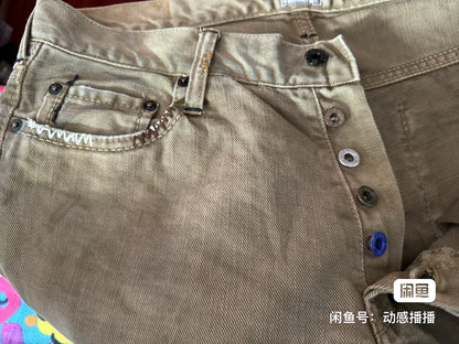 PRPS W31 P43 Classic Denim Cargo Pants
