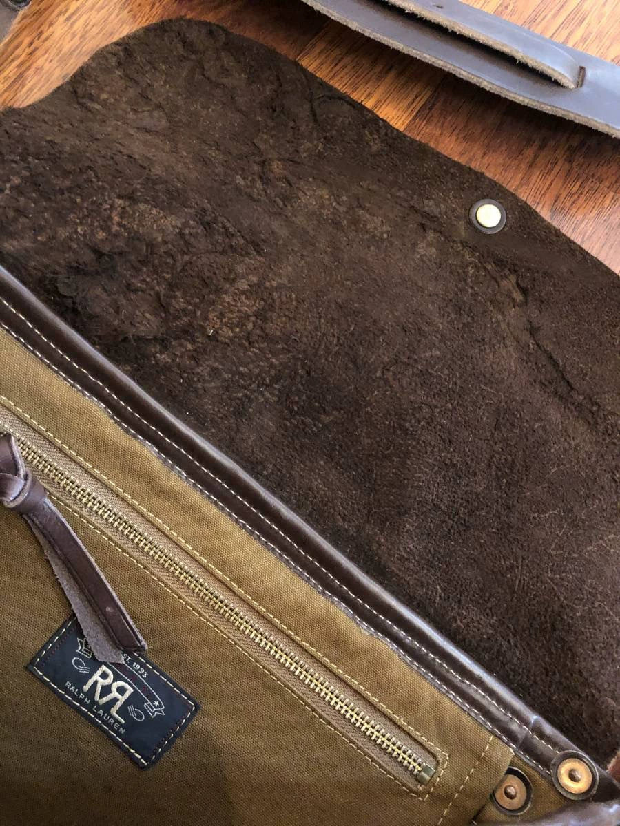 RRL Blanket Texture Bag