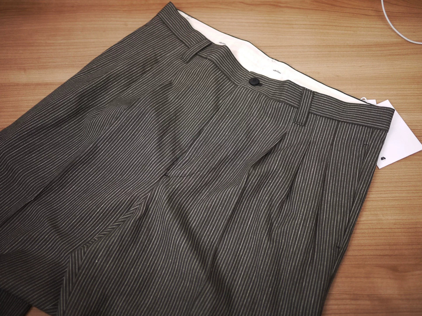 VISVIM MCCLOUD SLACKS SANTOME PANTS