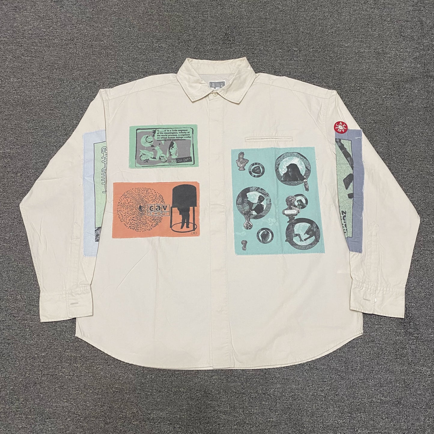 CAVEMPT 18AW Patch Shirt