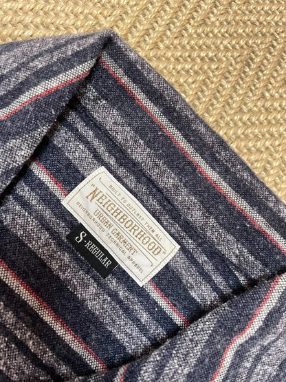 NEIGHBORHOOD MCKAY NBHD Striped Long Sleeve Shirt