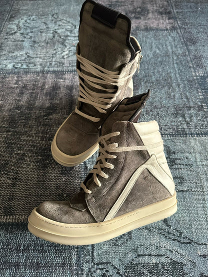 Rick Owens Main Line Brown Suede Shoes
