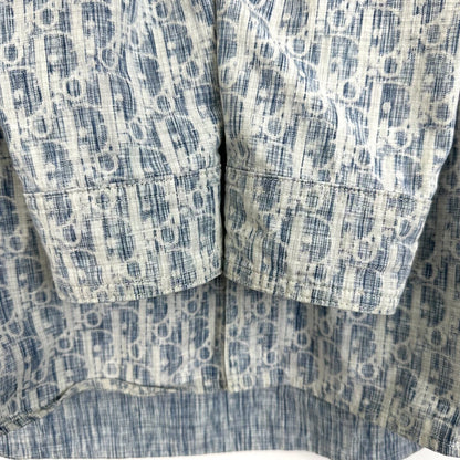 Dior Men's Monogram Logo Denim Jacket