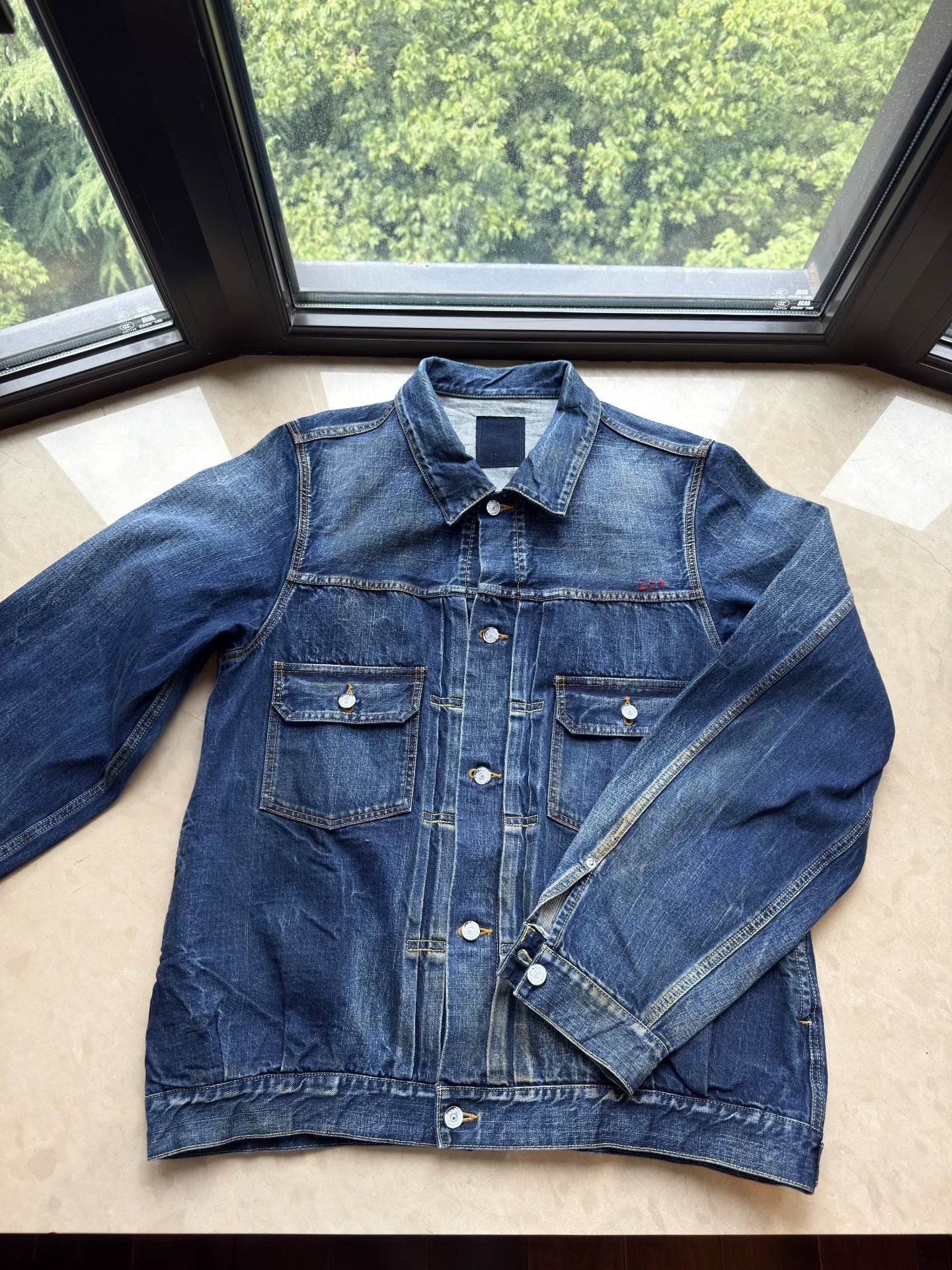 Visvim 101 Jkt Jumbo Dry Denim Jacket