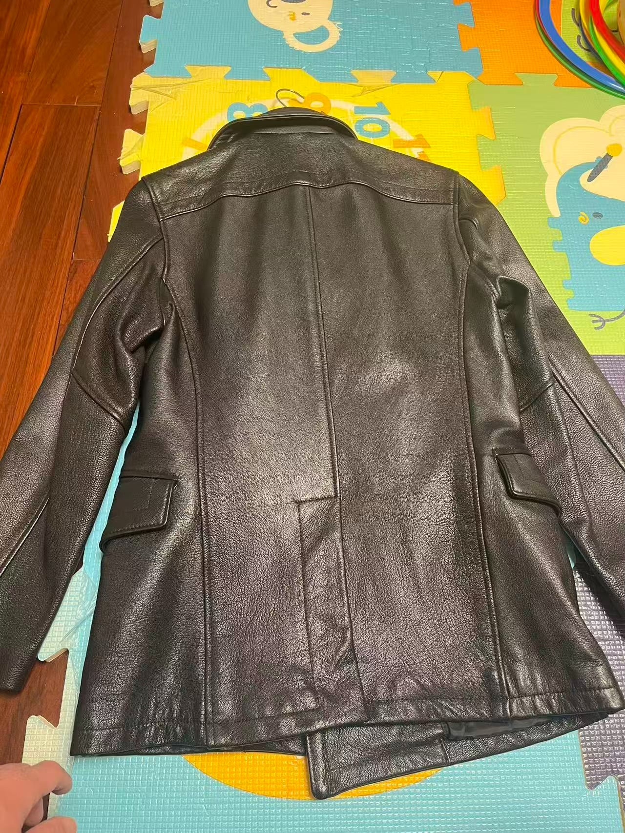 Cockpit US Navy 740 Black Goatskin Jacket