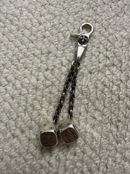 Chrome Hearts Dice Keychain