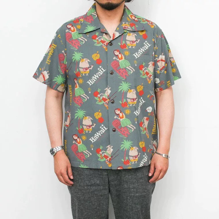 SUN SURF Hawaiian Short Sleeve Shirt