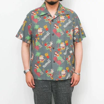 SUN SURF Hawaiian Short Sleeve Shirt