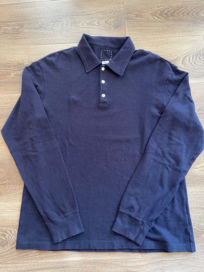 VISVIM WELLER L/S Solid Polo