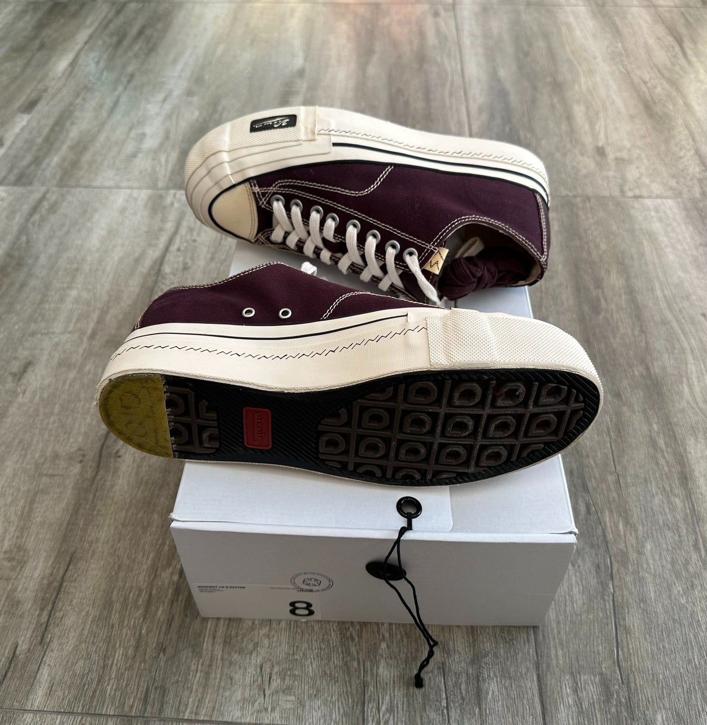 visvim skagway low top canvas shoes