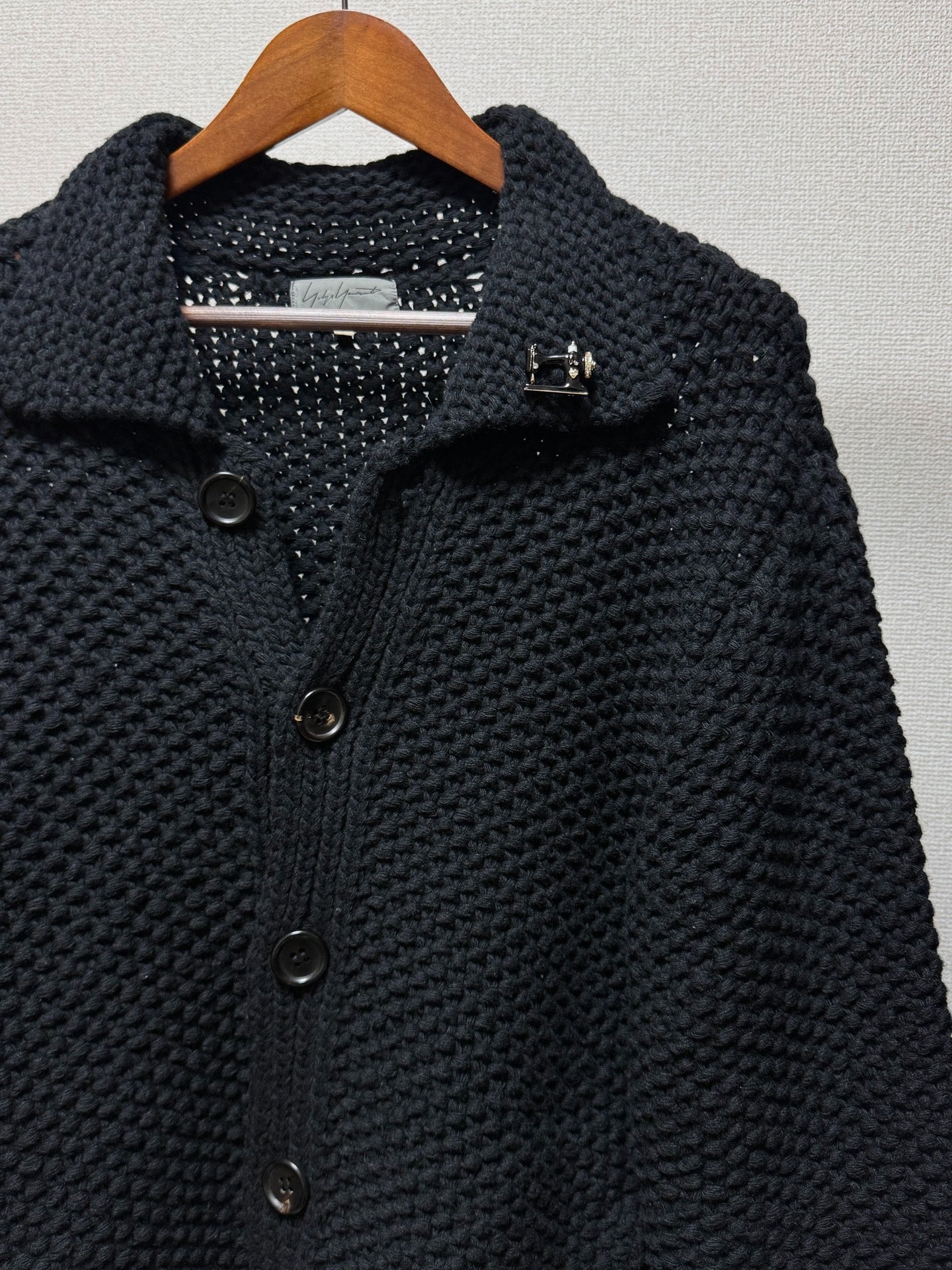 Yohji Yamamoto 02AW Knit Sweater Coat
