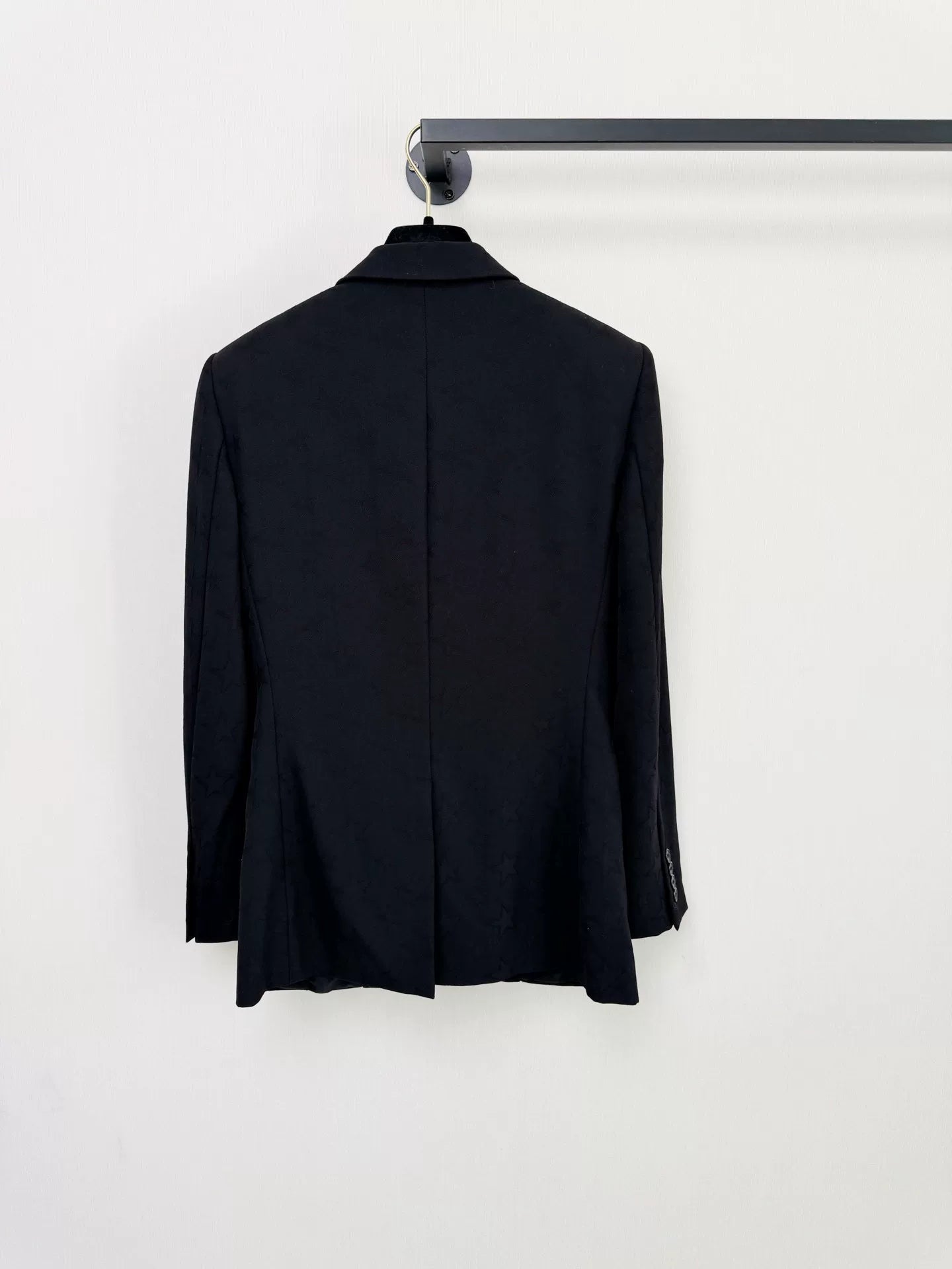 Saint Laurent Star Pattern Wool Blazer