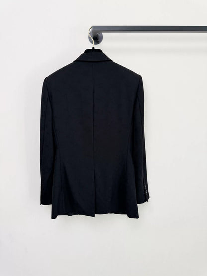 Saint Laurent Star Pattern Wool Blazer