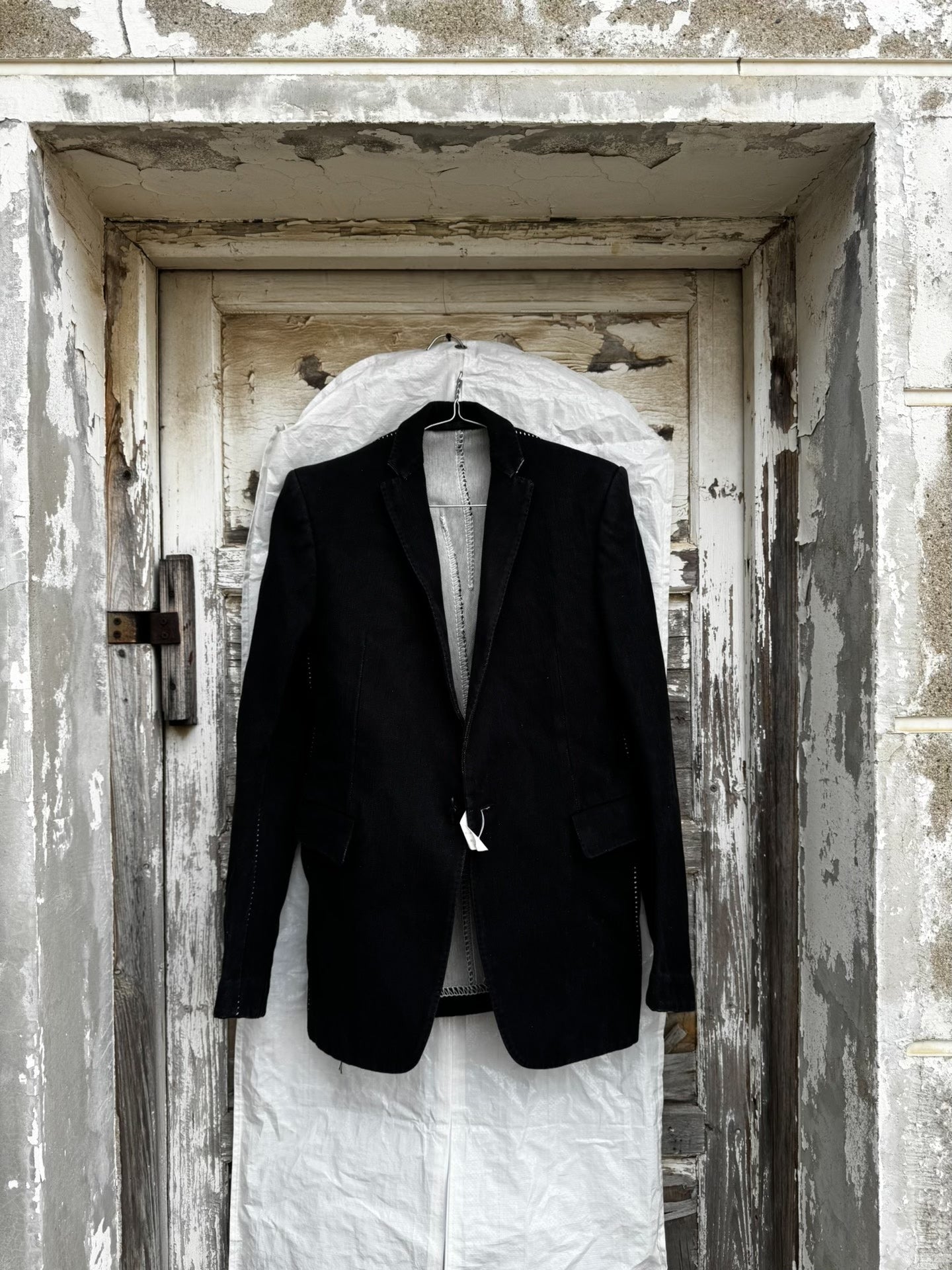 carol Christian Poell Denim Suit Blazer