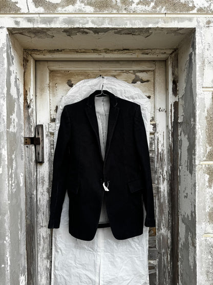 carol Christian Poell Denim Suit Blazer