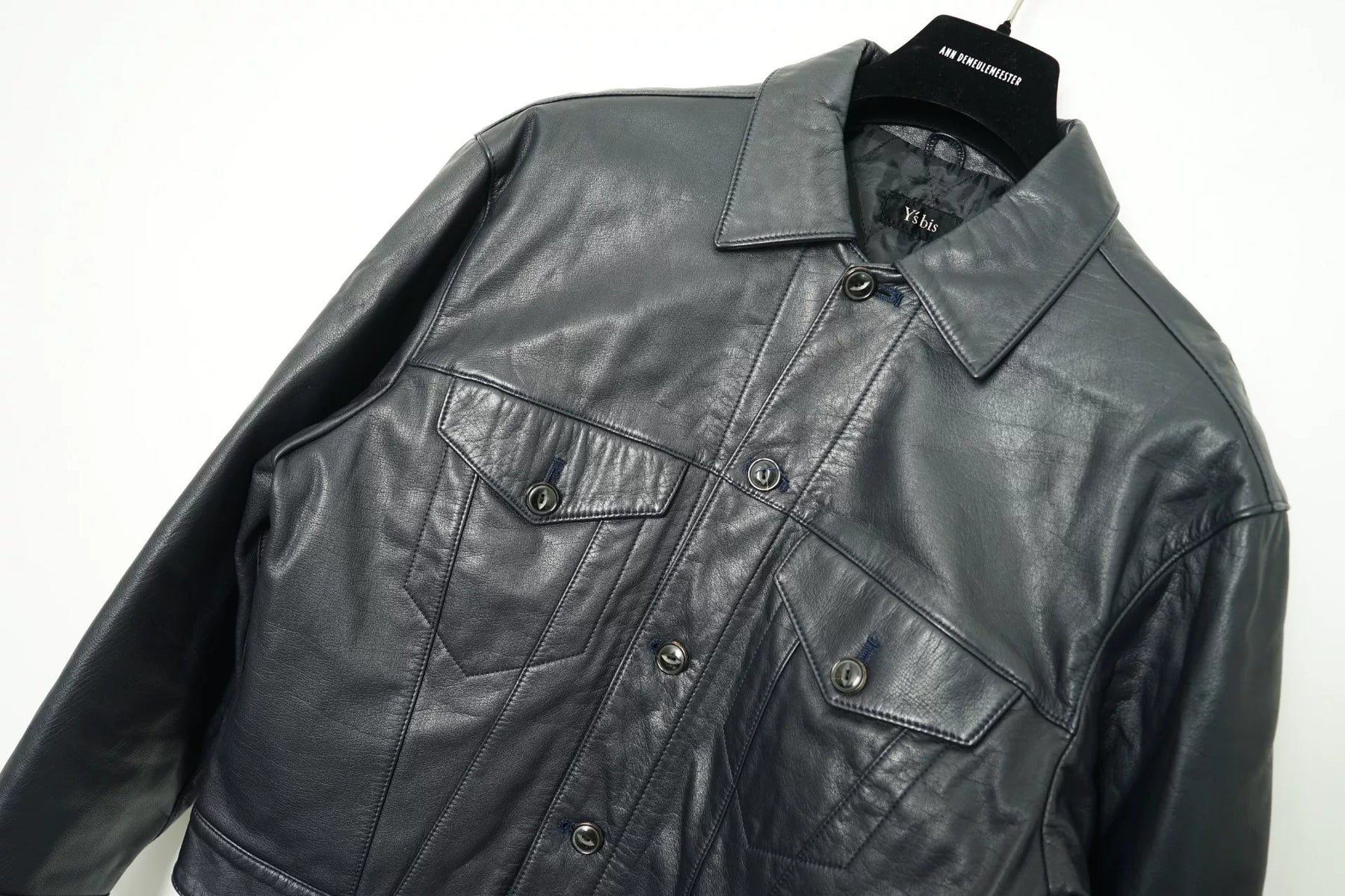 Yohji Yamamoto Y's Quilted Leather Jacket