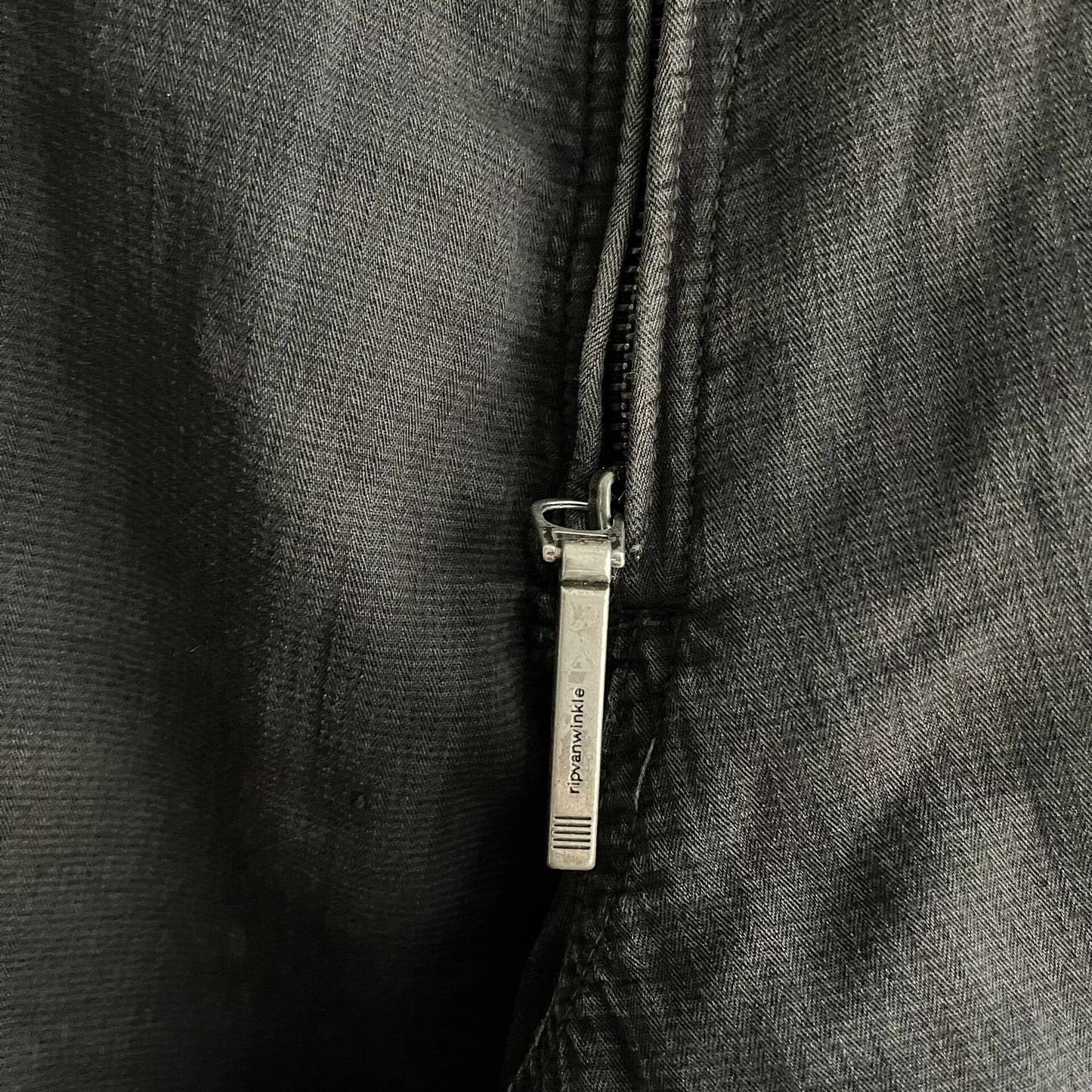 heavy-duty zippered pants by rip van winkle