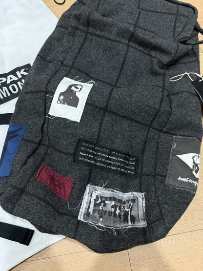 raf simons eastpak patchwork backpack