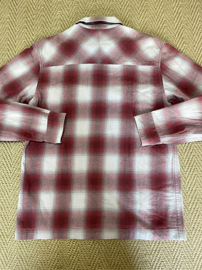 WTAPS VATOS Psychedelic Red Check Shirt