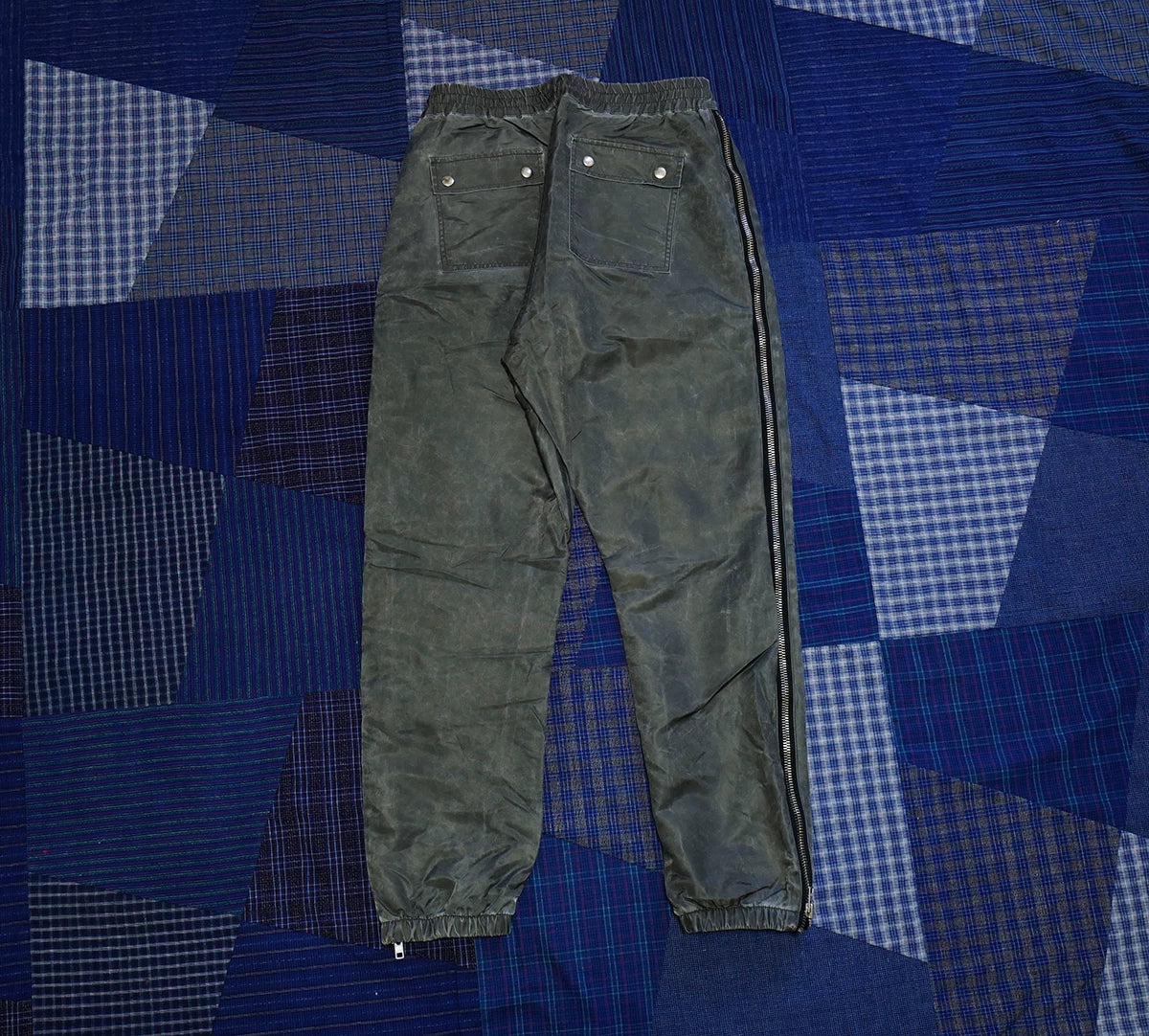 grailz side zip easy track pants