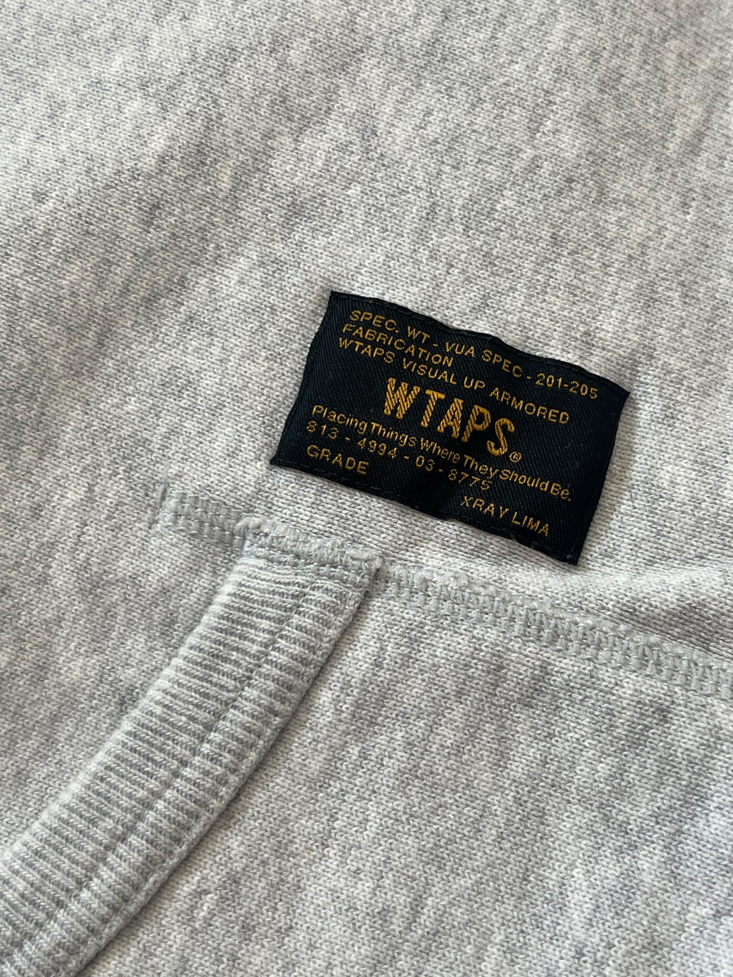 WTAPS 18ss Design Hooded Sweatshirt