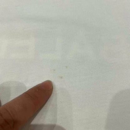 balenciaga white rainbow letter short sleeve shirt