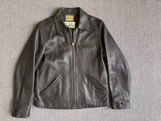 Joe McCoy 1930 Deerskin Leather Jacket