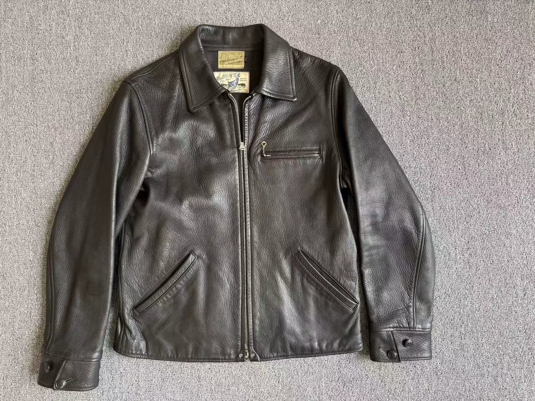 Real McCoy Joe McCoy 1930 Deer Skin Jacket