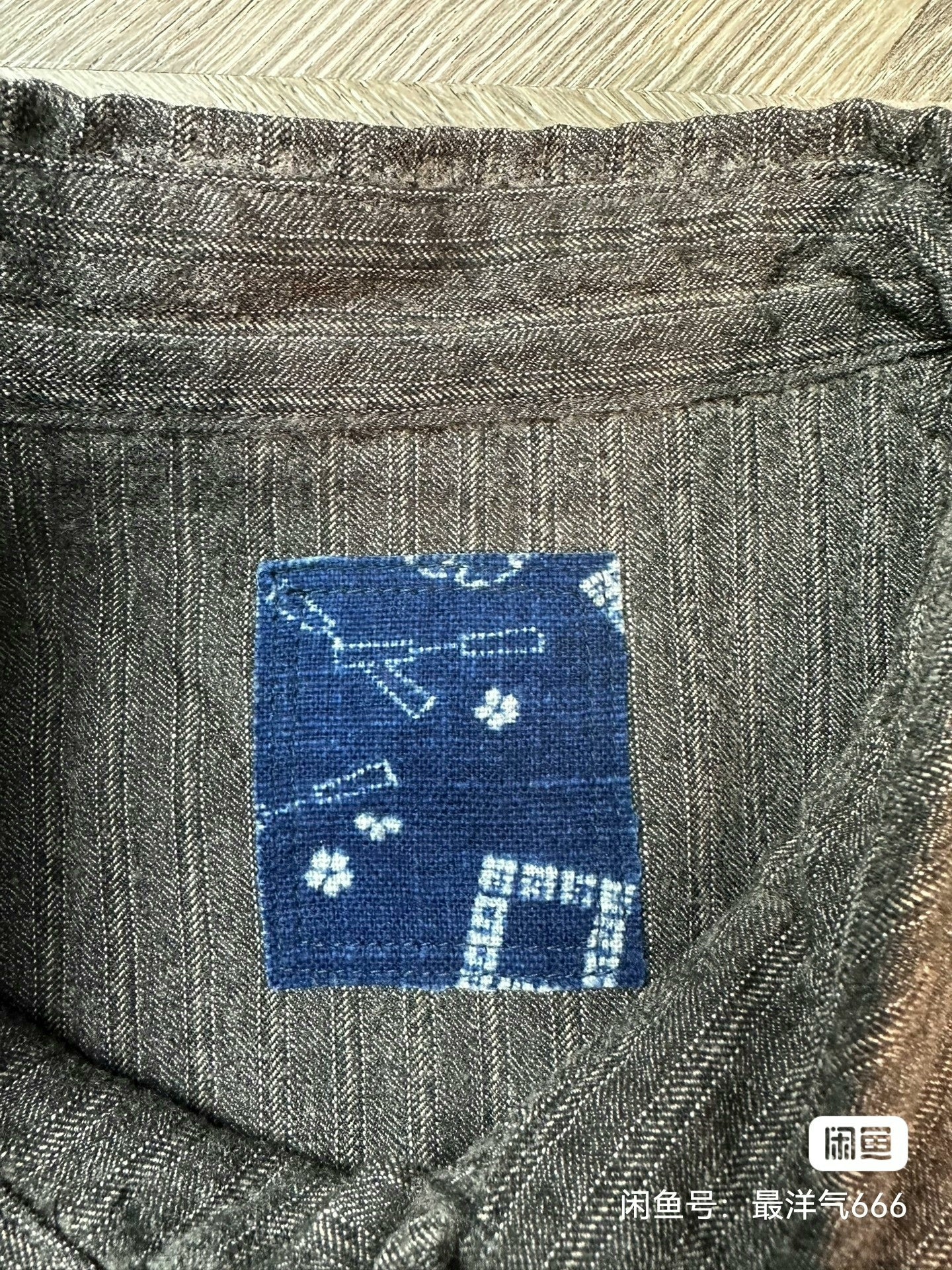 visvim monkey coat with unique textures and patterns