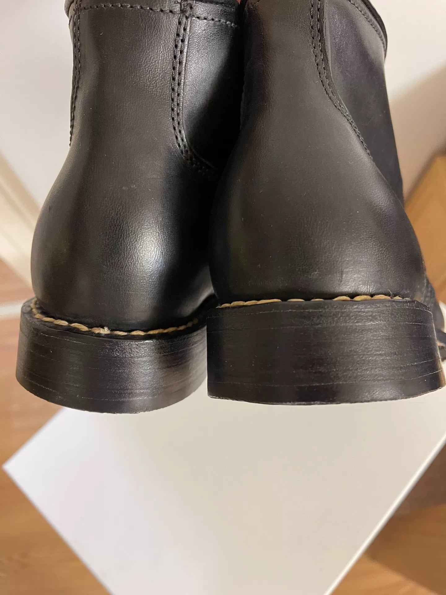 VisVim Black Brigadier-Folk Boots