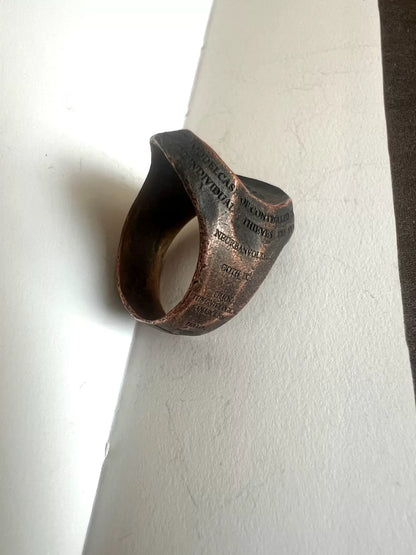 Julius 7 Industrial Silver Ring Limited Edition
