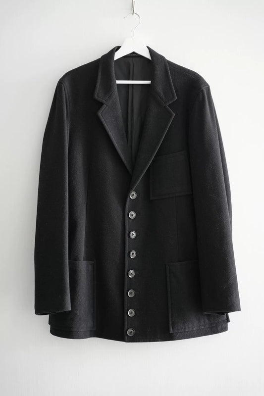 Yohji Yamamoto Black Multi-Button Suit