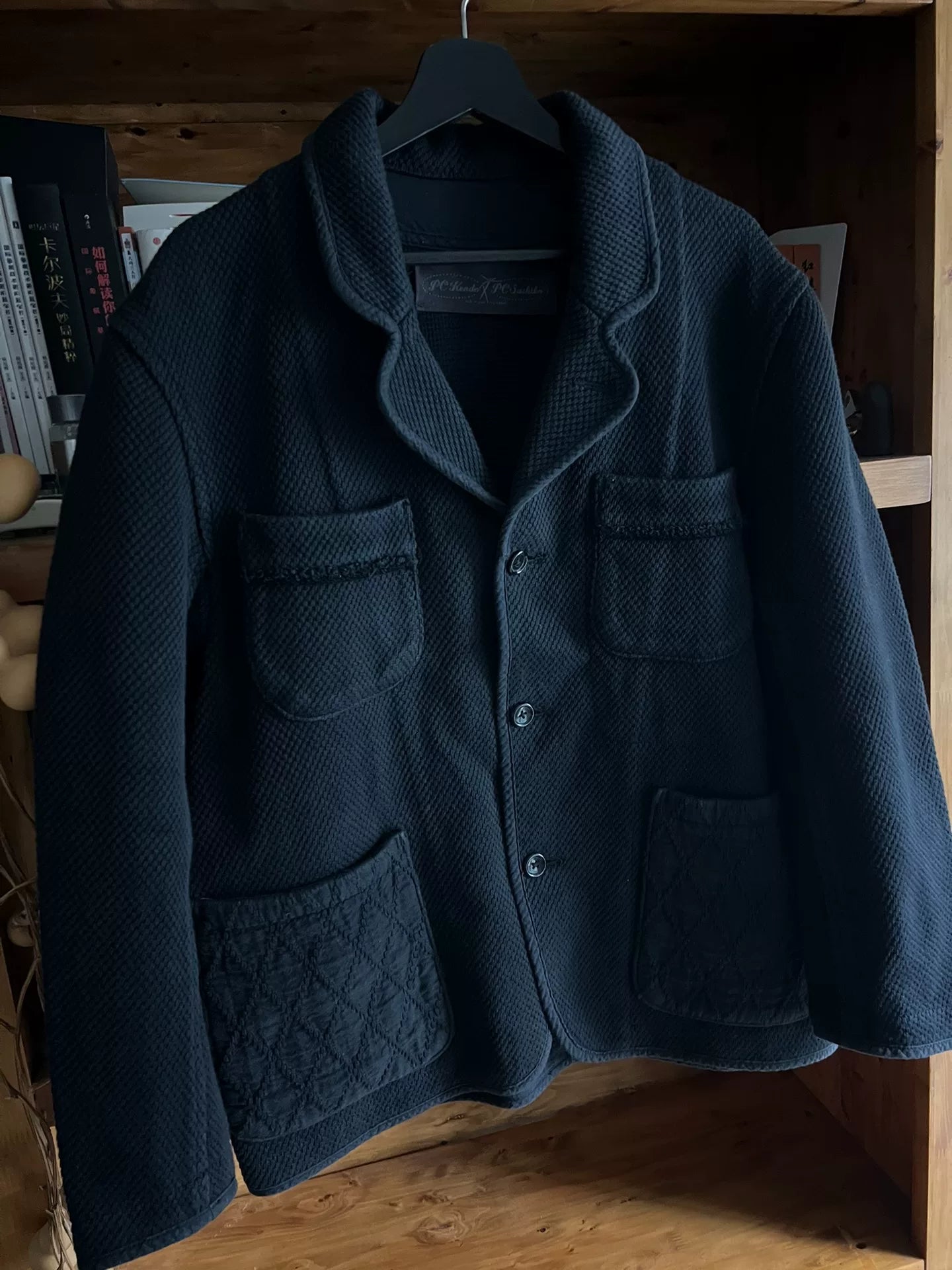 porter classic kendo black jacket with pockets